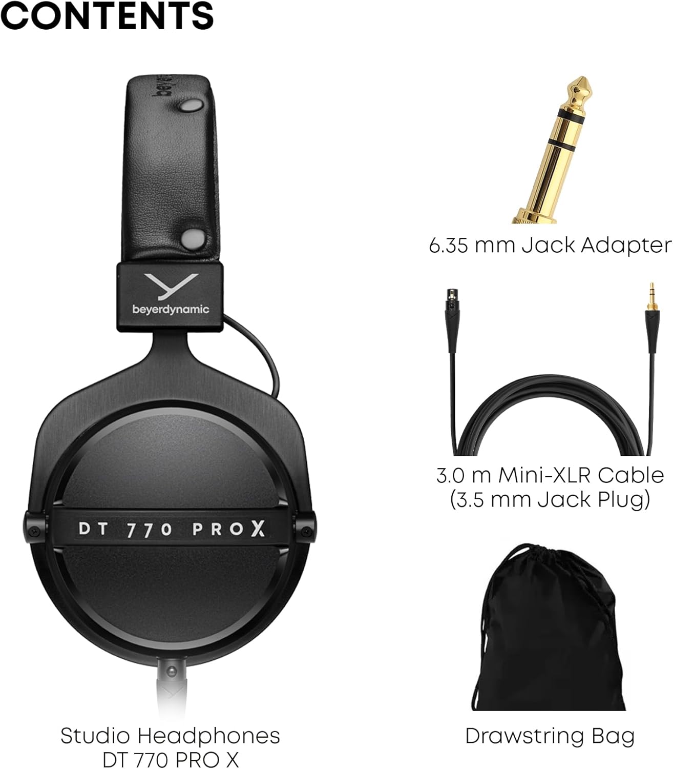 NEW 2025 - DT 770 PRO X Studio headphones for recording & monitoring (closed-back)