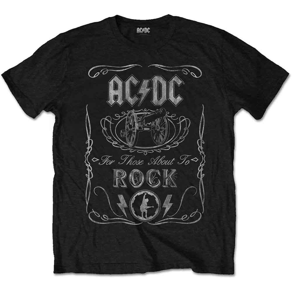 AC/DC Cannon Swig Vintage Black