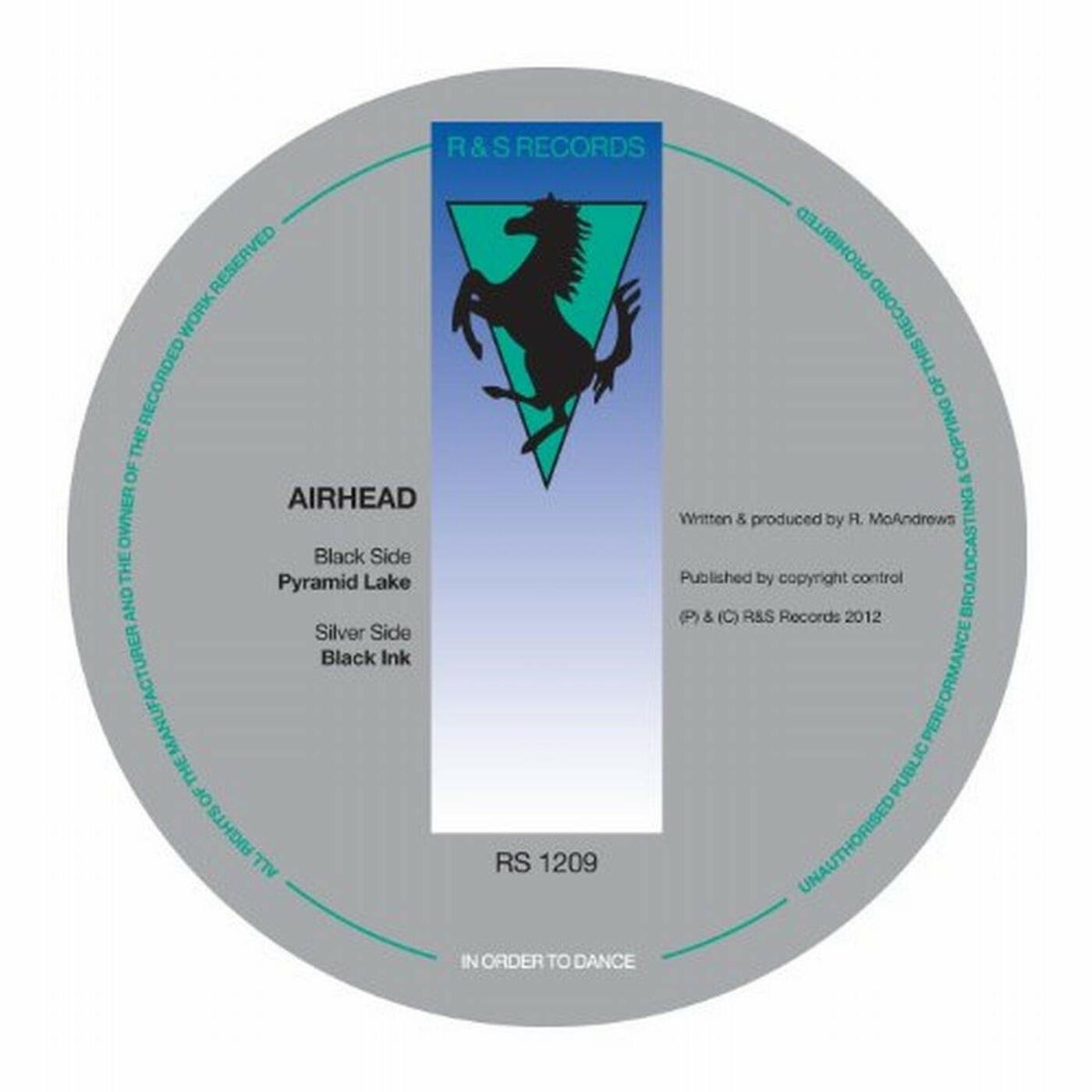Airhead Pyramid Lake / Black Ink - 12"
