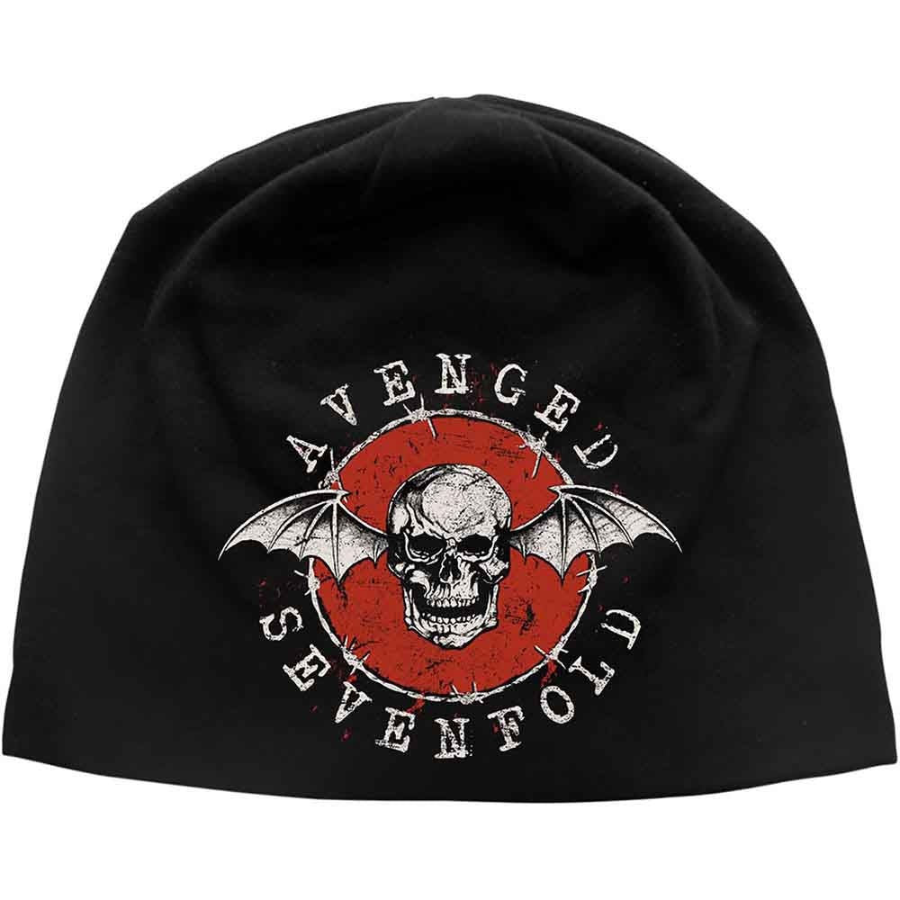 Avenged Sevenfold Distressed Bat Black