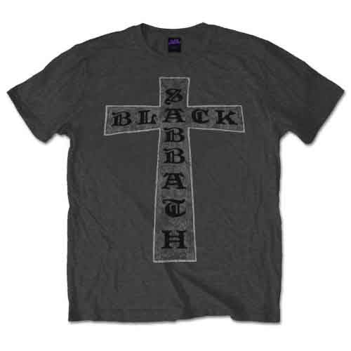 Black Sabbath Cross Grey