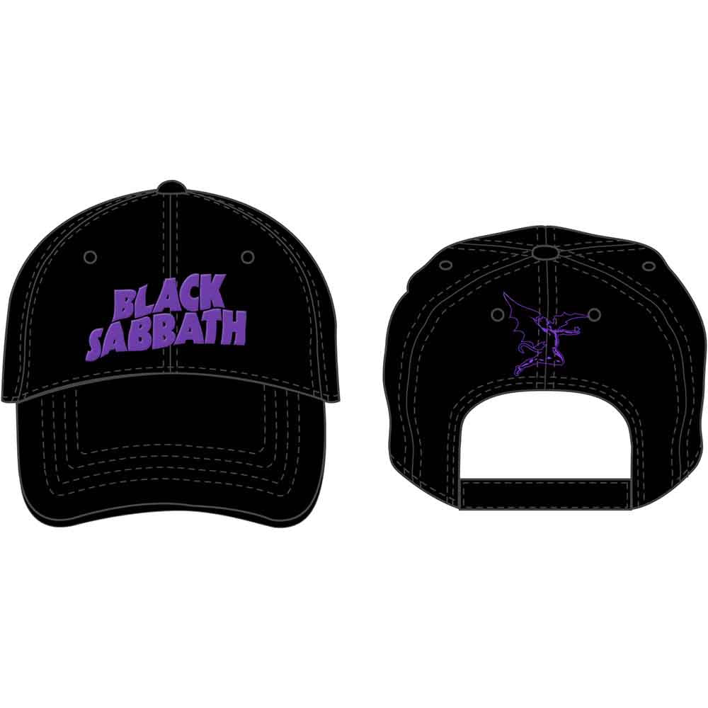 Black Sabbath Demon & Logo Black
