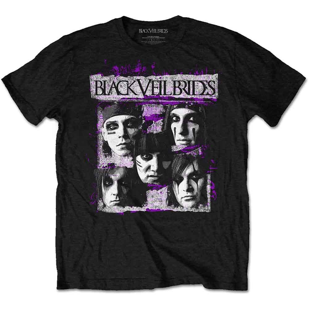 Black Veil Brides Grunge Faces Black