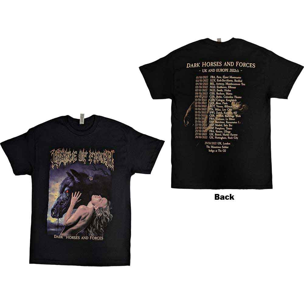 Cradle Of Filth Dark Horses Black