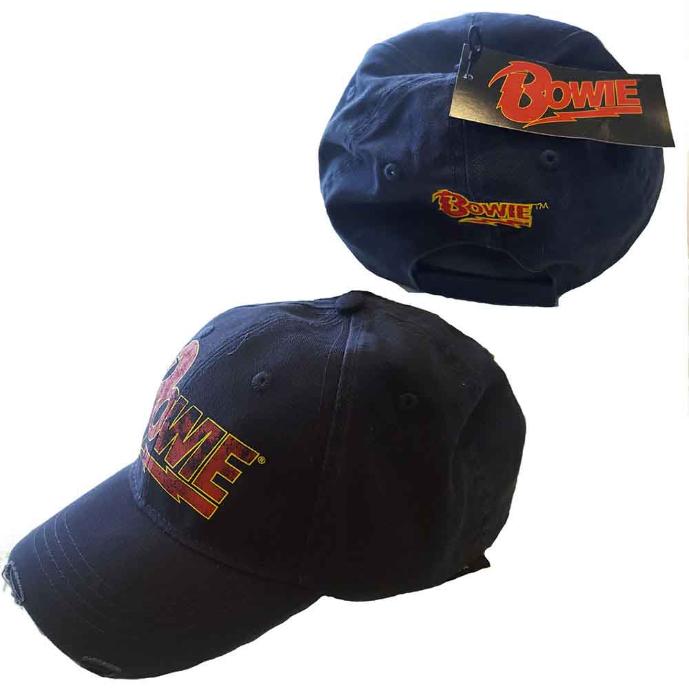 David Bowie Flash Logo Black