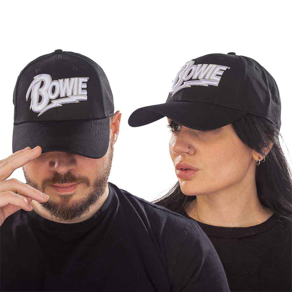 David Bowie Flash Logo Black