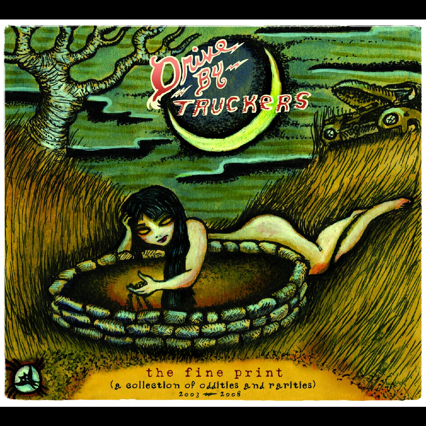 Drive-By Truckers The Fine Print (Gatefold LP Jacket, Limited Edition, 180 Gram Vinyl, Clear Vinyl, Green) (2 Lp's)