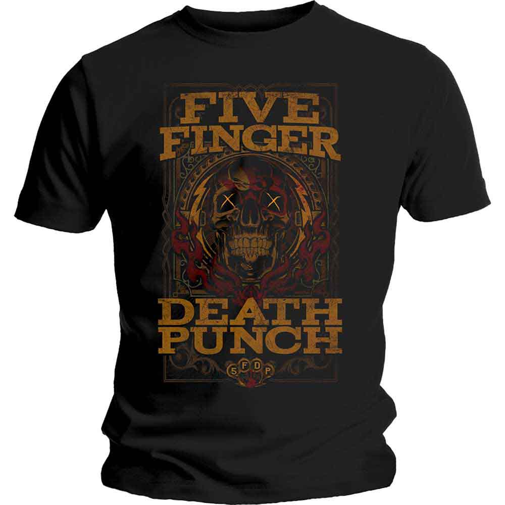 Five Finger Death Punch Wanted Black
