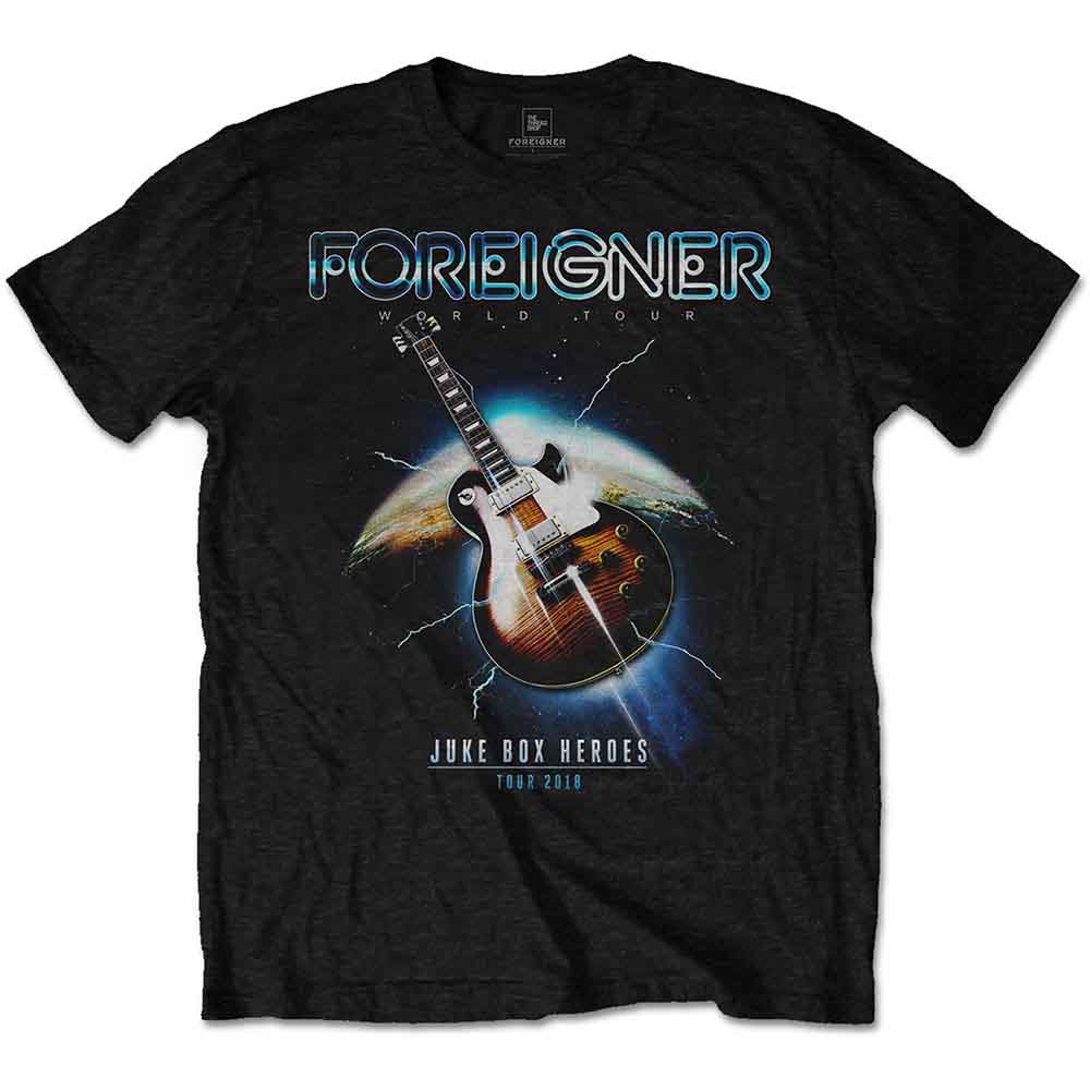 Foreigner Juke Box Heroes Black