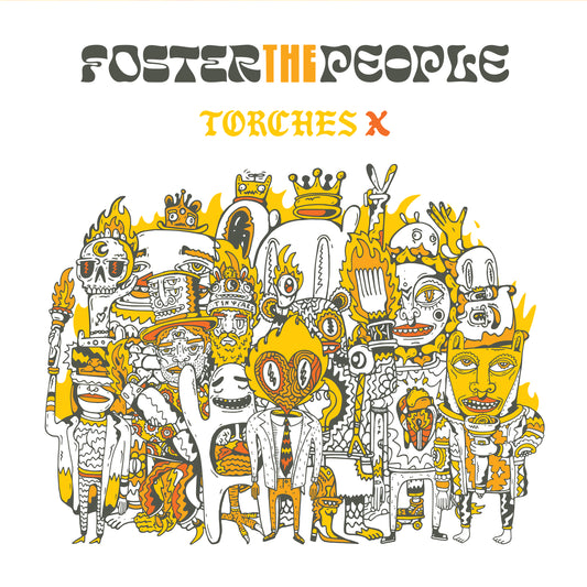 Foster The People Torches X (Deluxe Edition, Colored Vinyl, Orange, Gatefold LP Jacket, 140 Gram Vinyl)