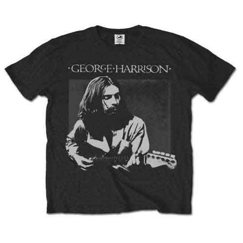 George Harrison Live Portrait Black