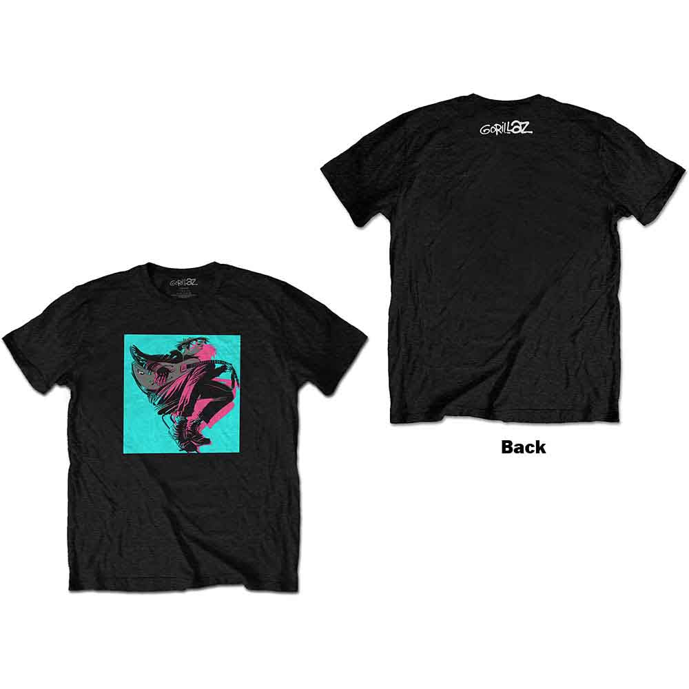 Gorillaz Now Now Logo Black