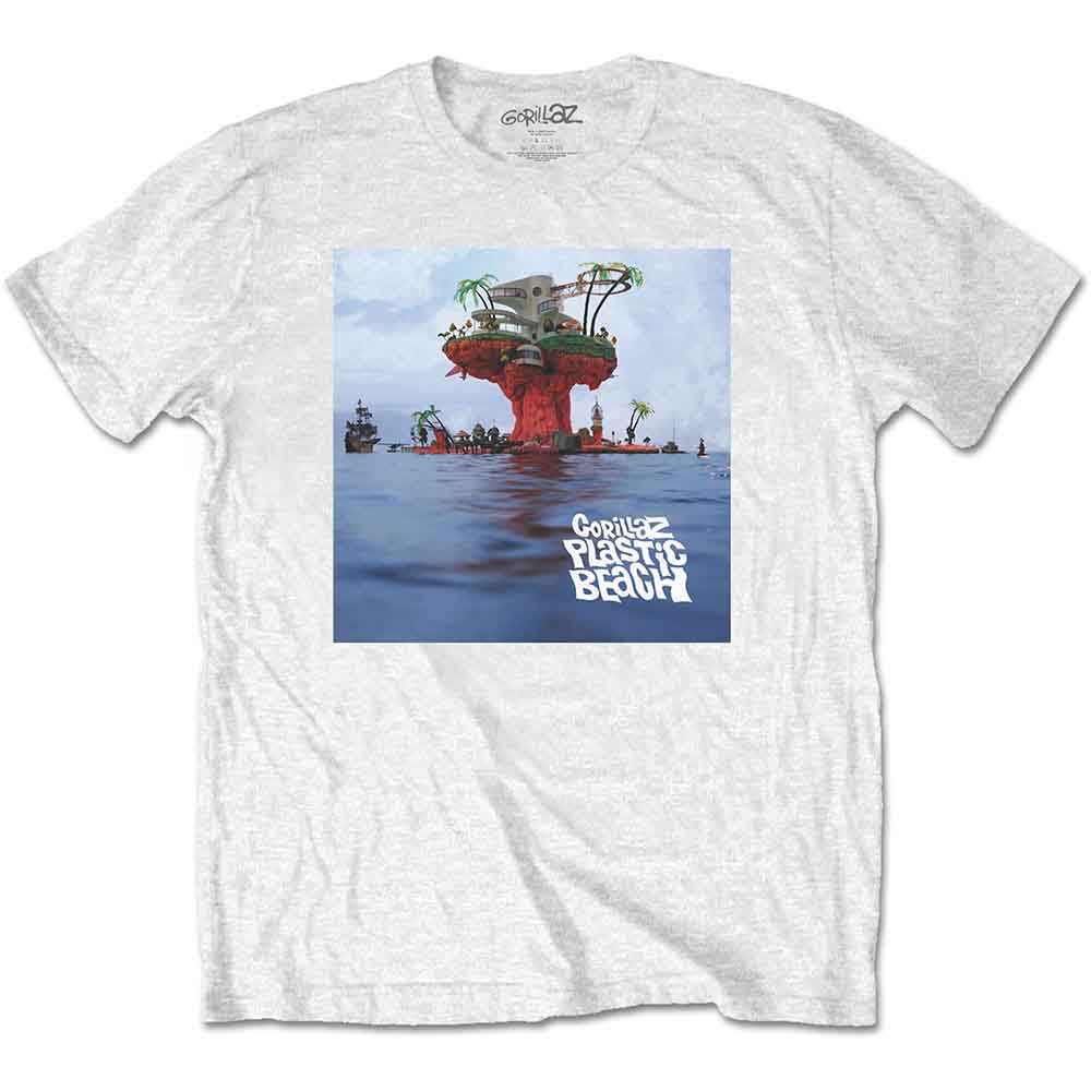 Gorillaz Plastic Beach White