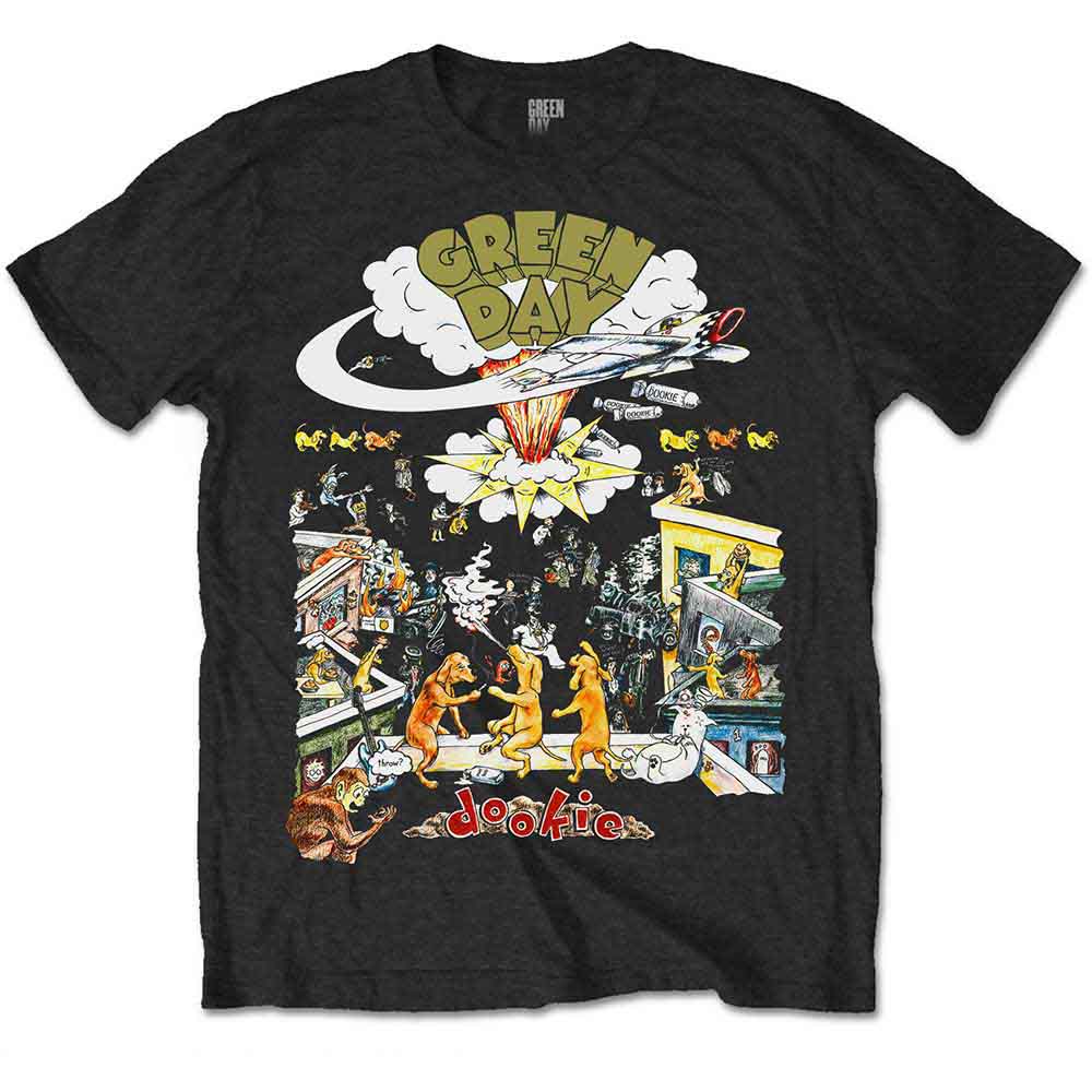 Green Day 1994 Tour Black
