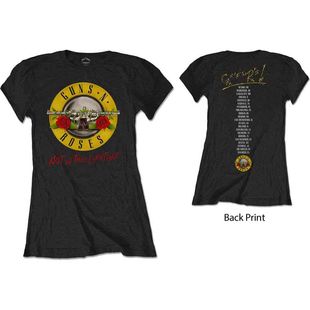 Guns N' Roses Not In This Lifetime Tour Black