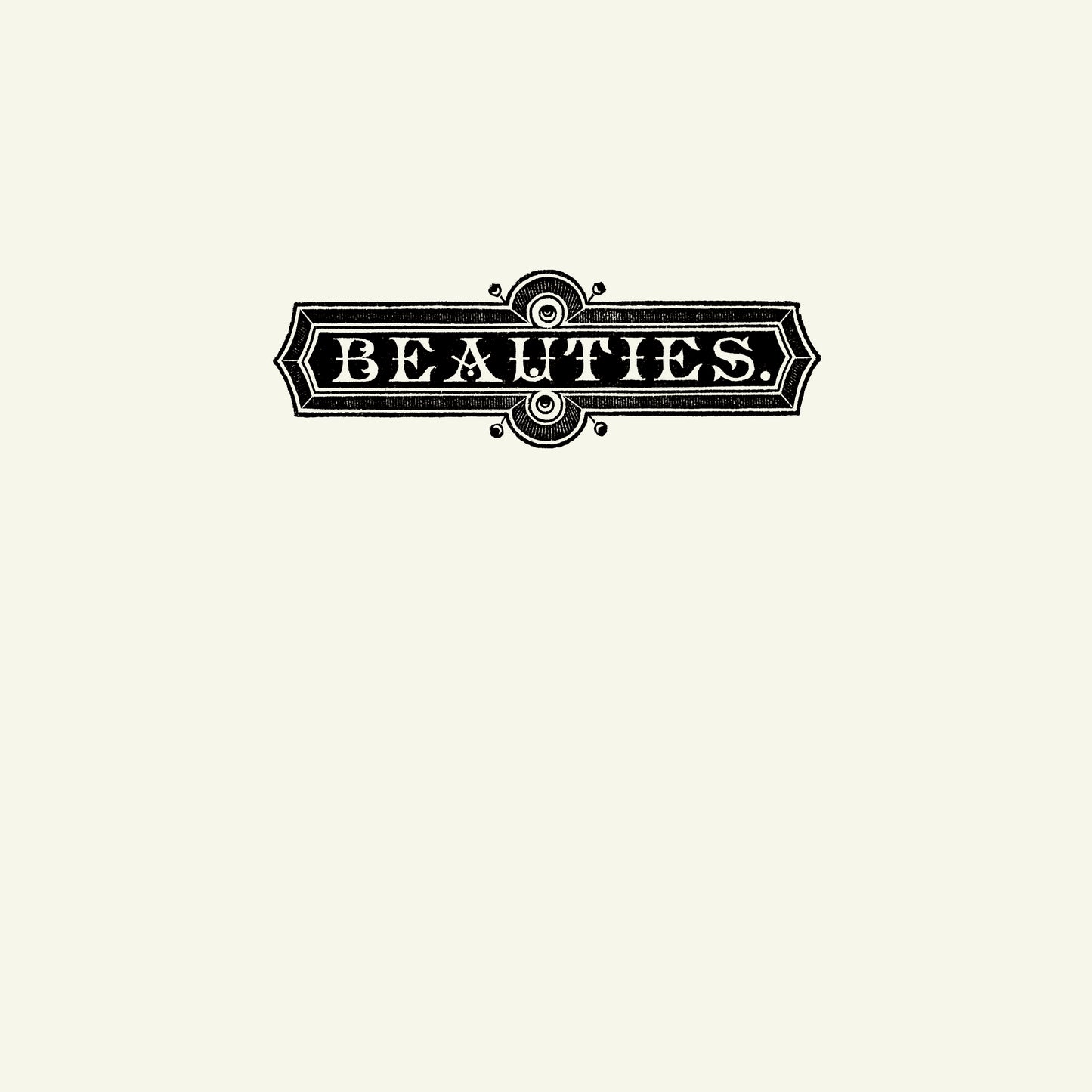 Health&Beauty NO SCARE (TRANSPARENT GOLD VINYL)