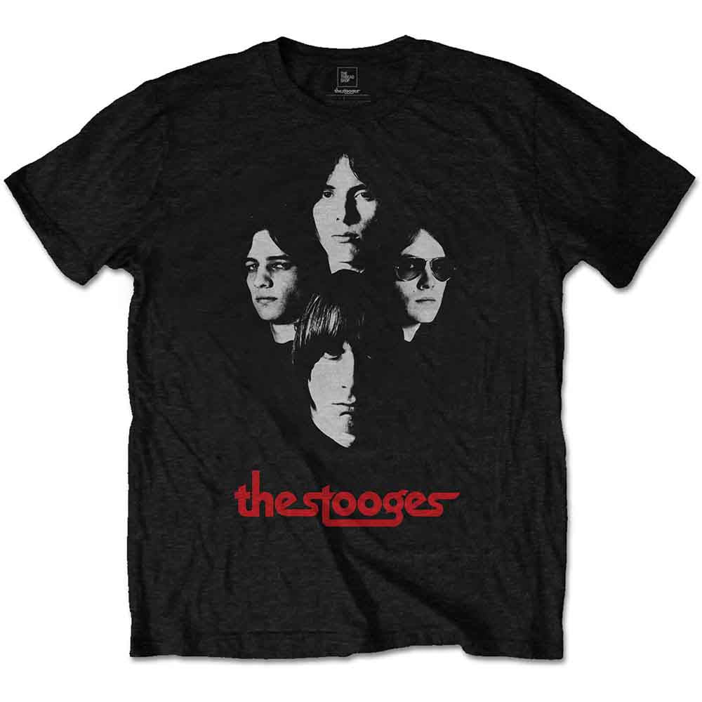 Iggy & The Stooges Group Shot Black