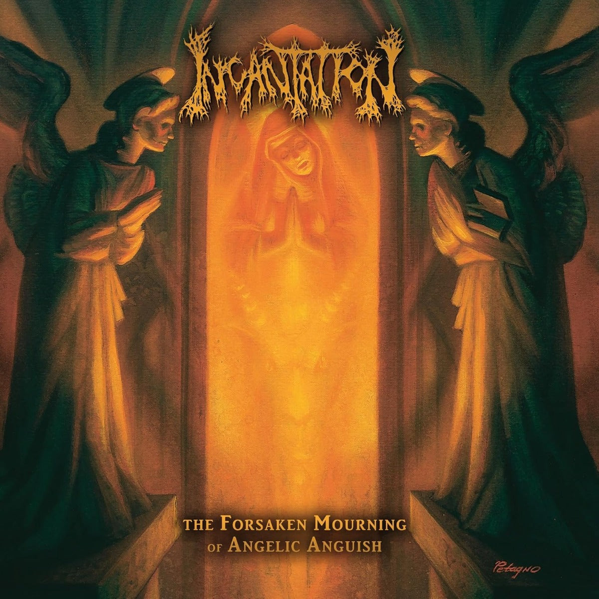 Incantation Forsaken Mourning Of Angelic Anguish ("Crush Ripple" Orange Colored Vinyl)