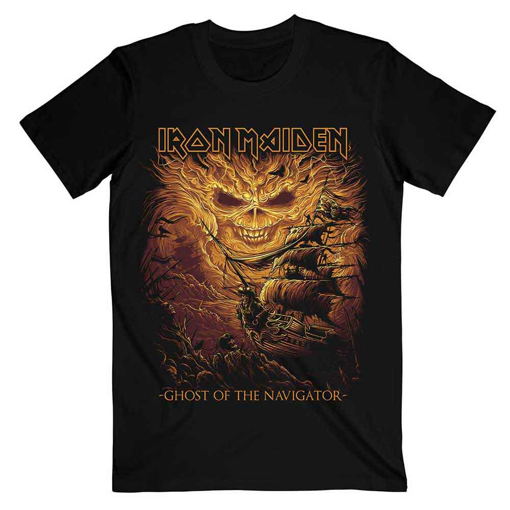 Iron Maiden Ghost of the Navigator Black