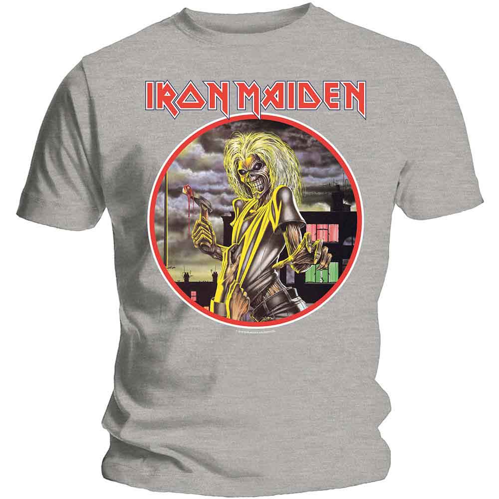 Iron Maiden Killers Circle Grey
