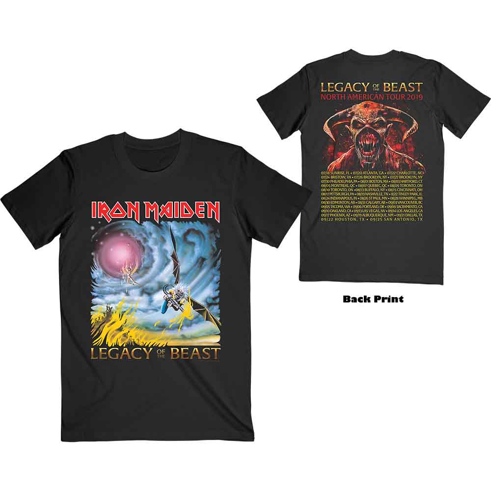 Iron Maiden The Flight of Icarus Black