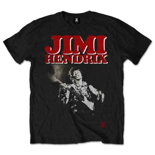 Jimi Hendrix Block Logo Black