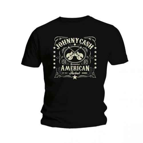 Johnny Cash American Rebel Black