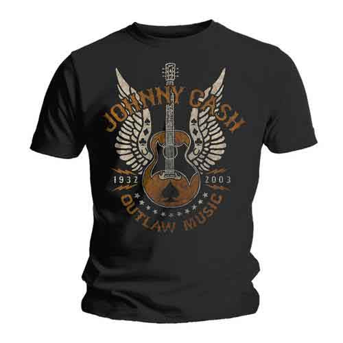 Johnny Cash Outlaw Black