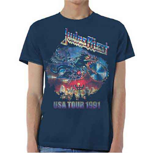 Judas Priest Painkiller US Tour 91 Blue