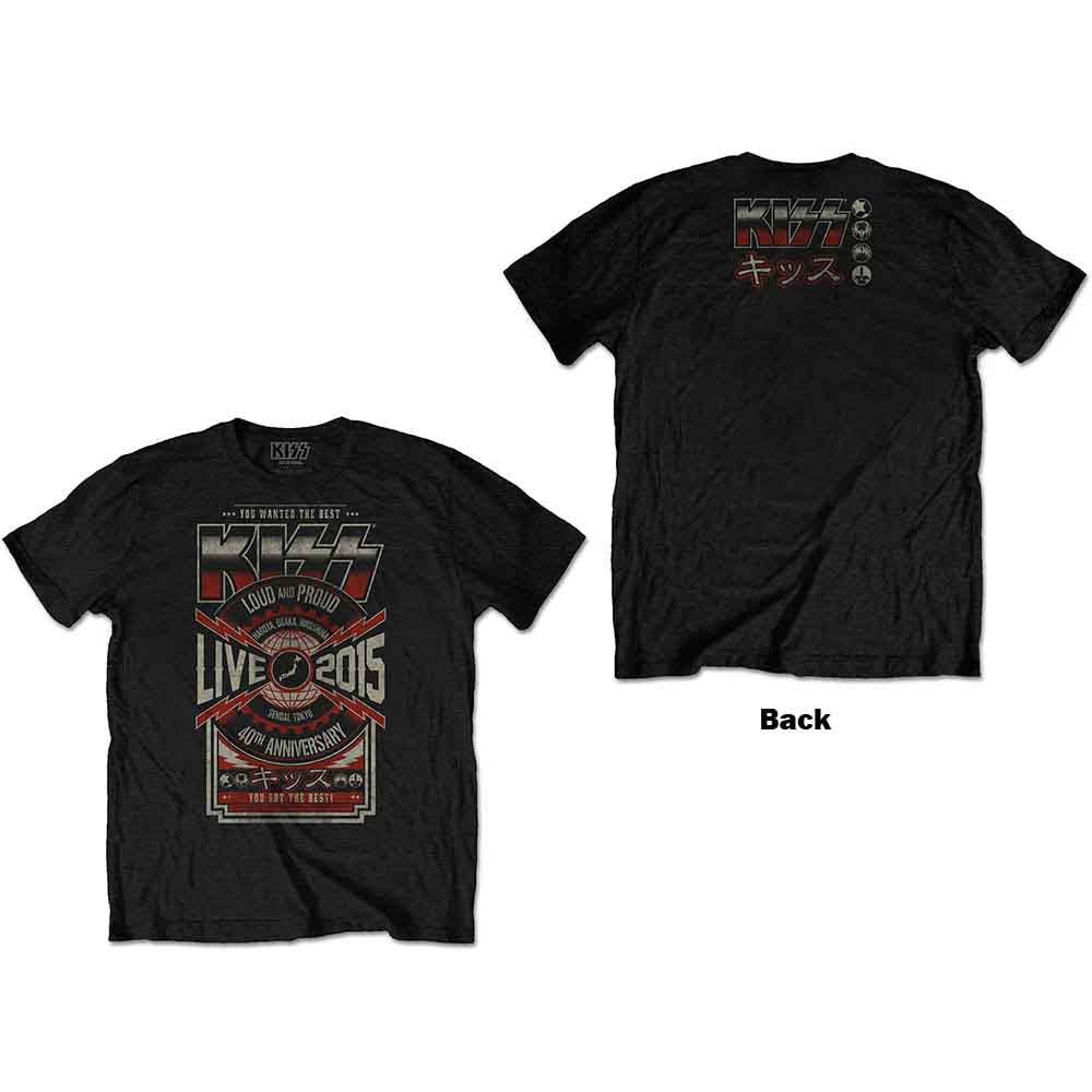 Kiss Japan Live 2015 Black