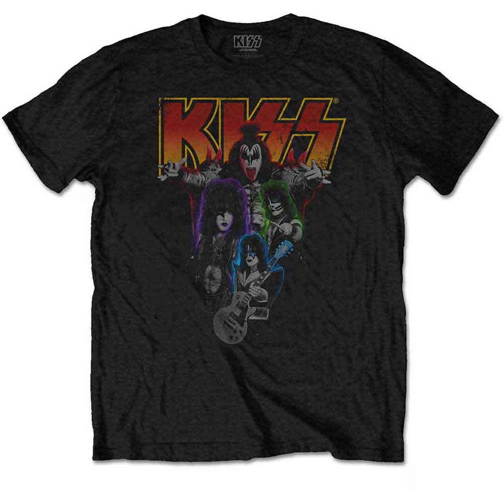 Kiss Neon Band Black