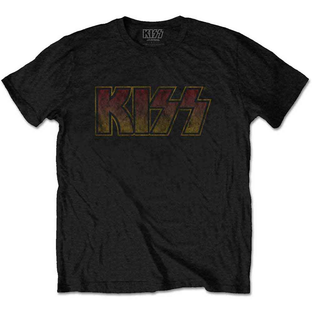 Kiss Vintage Classic Logo Black