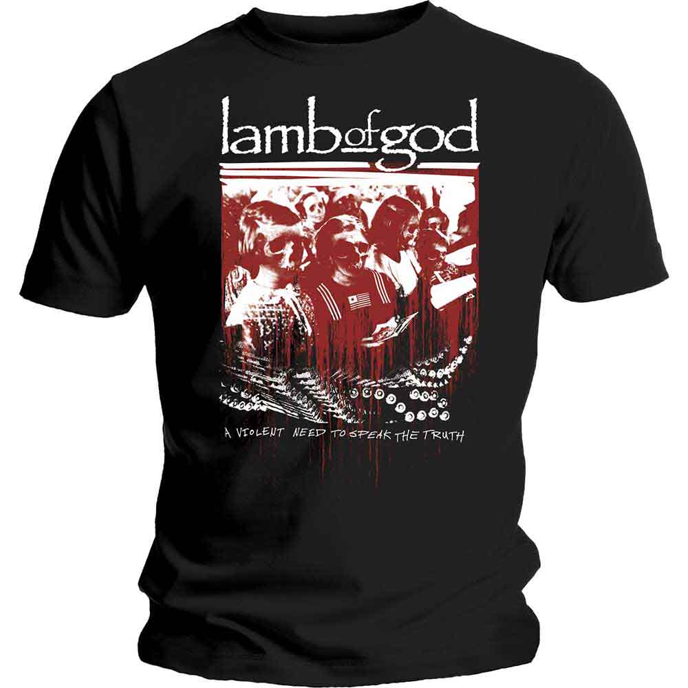 Lamb Of God Enough is Enough Black
