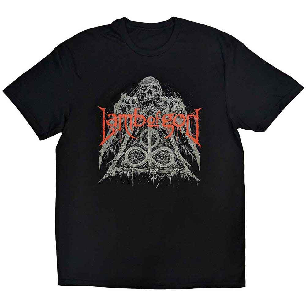 Lamb Of God Skull Pyramid Black