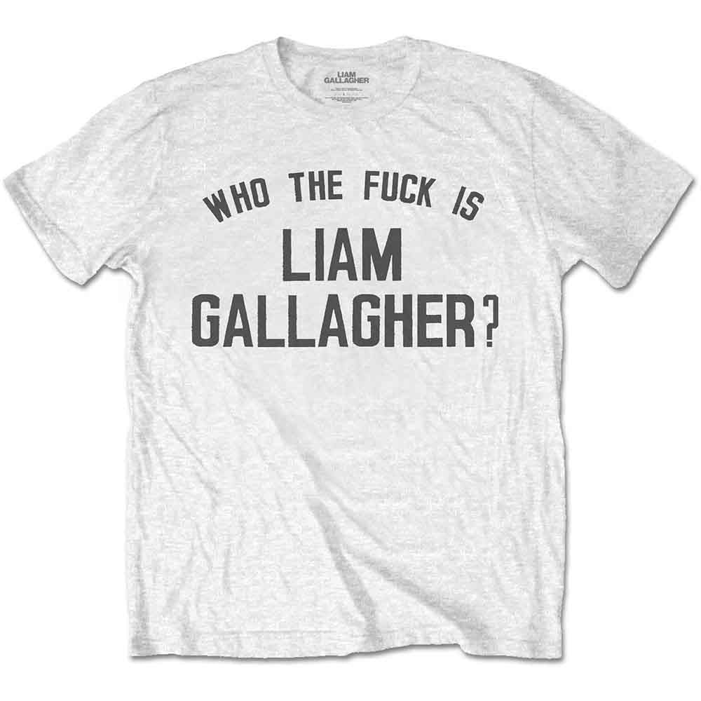 Liam Gallagher Who the Fuck… White