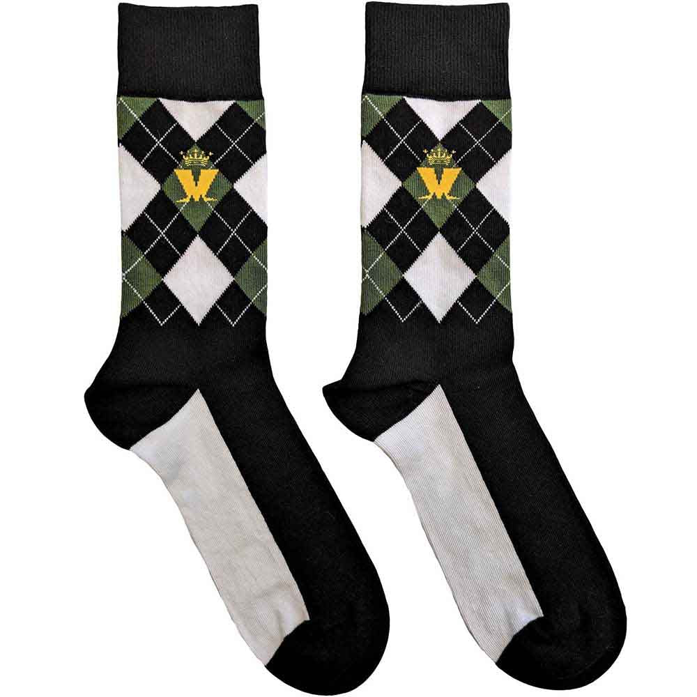 Madness Crown & M Green Diamond Black