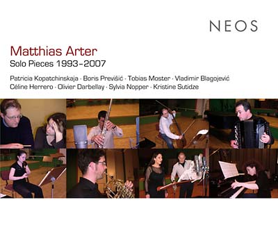 MATTHIAS ARTER Solo Pieces 1993-2007