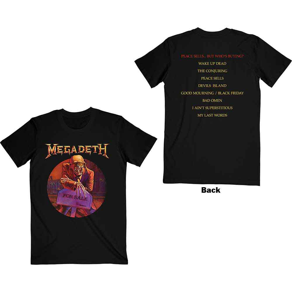 Megadeth Peace Sells… Track list Black