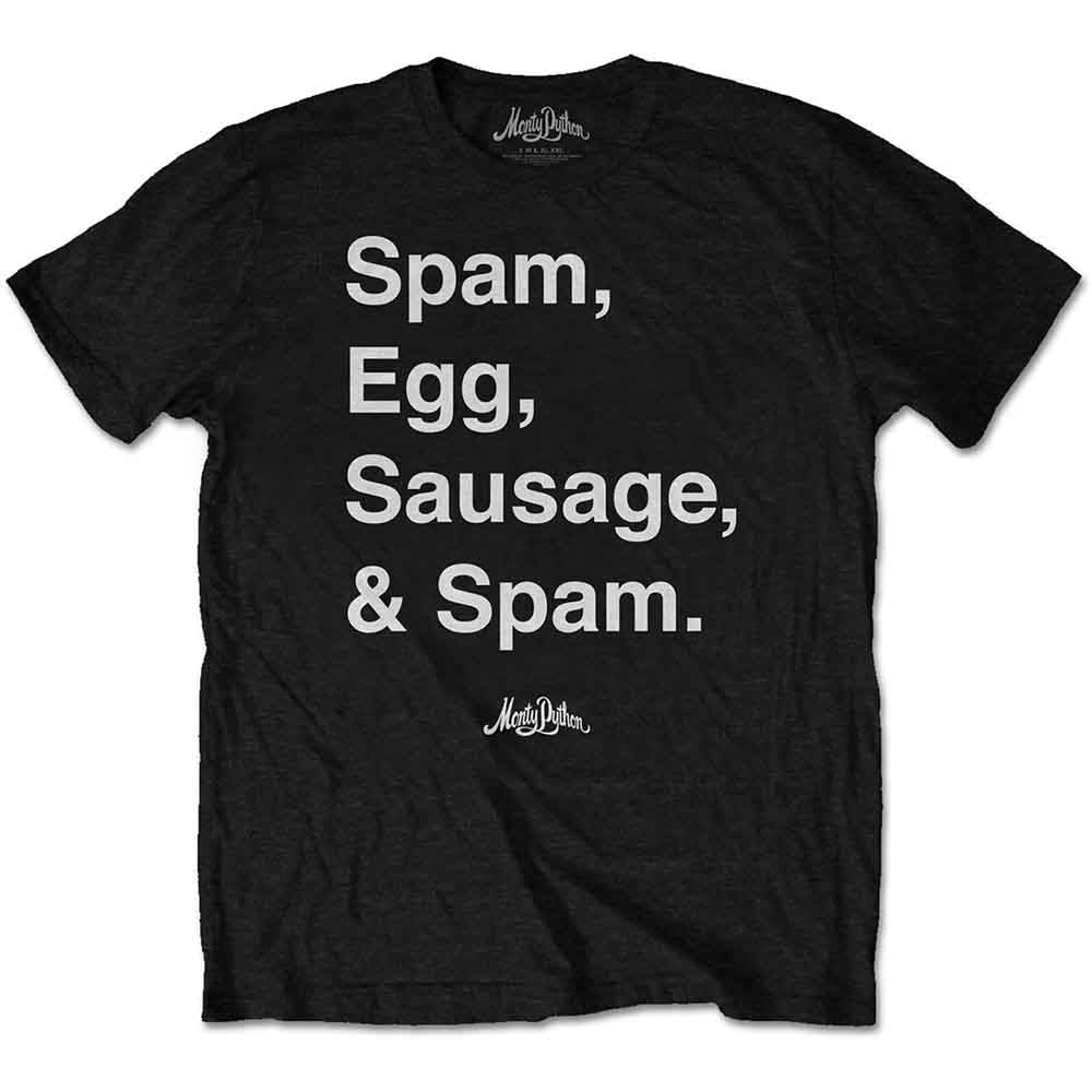 Monty Python Spam Black