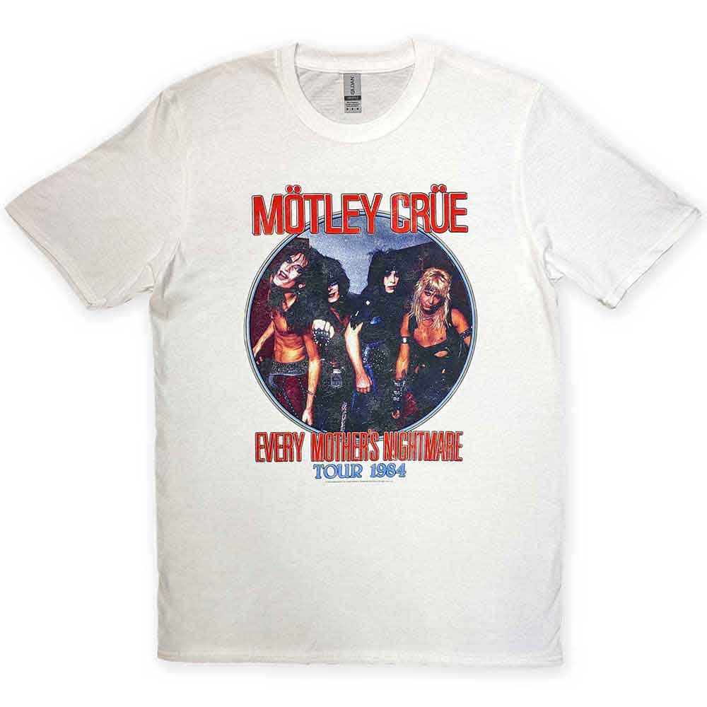 Motley Crue Every Mothers Nightmare White