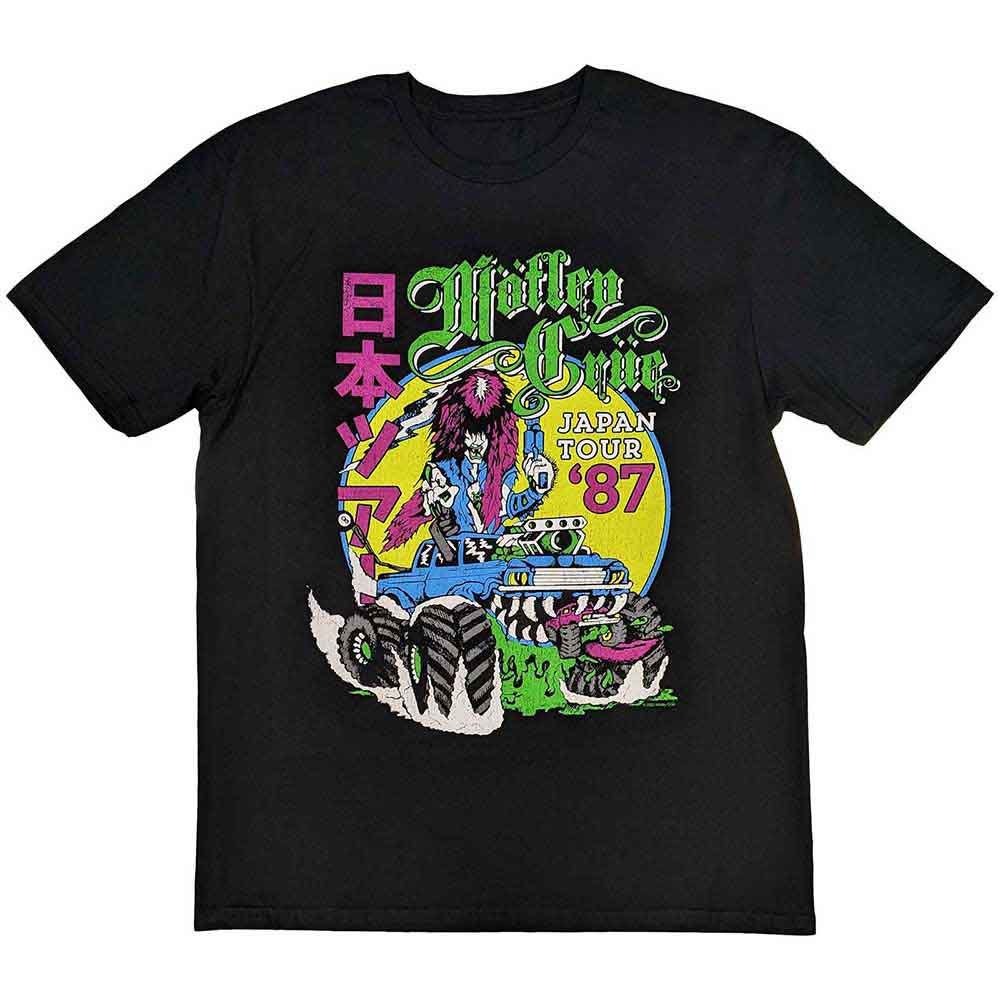 Motley Crue Girls Girls Girls Japanese Tour '87 Black