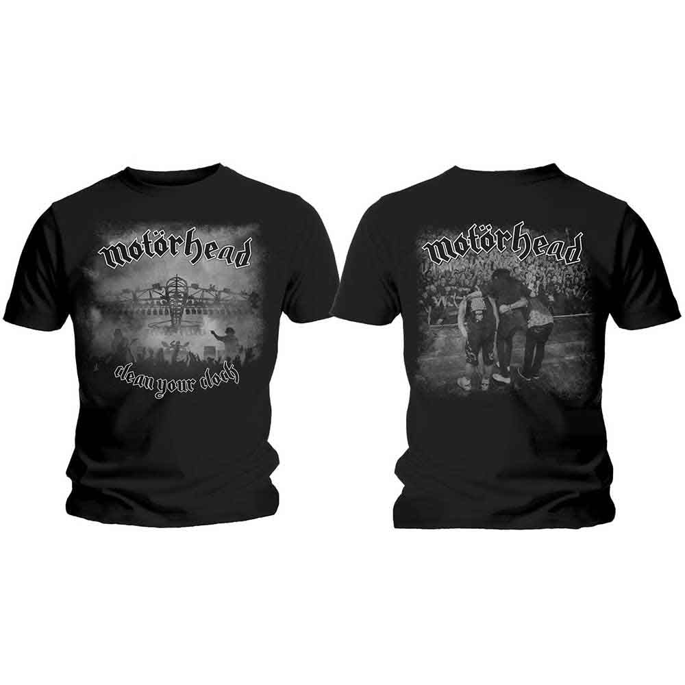 Motörhead Clean Your Clock B&W Black