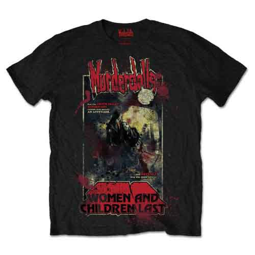 Murderdolls 80s Horror Poster Black
