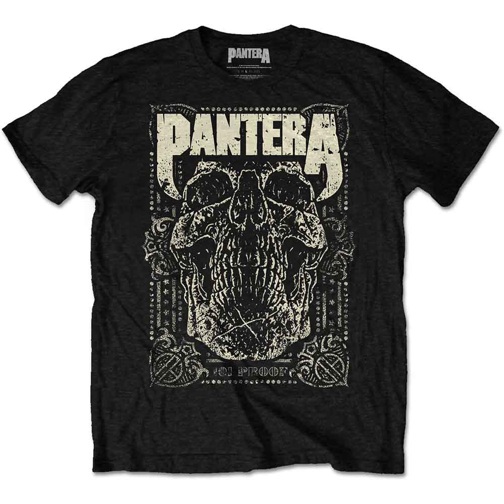 Pantera 101 Proof Skull Black