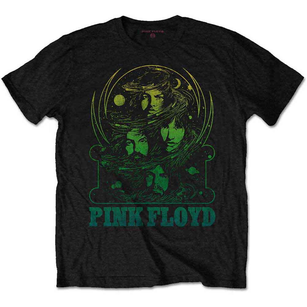 Pink Floyd Green Swirl Black