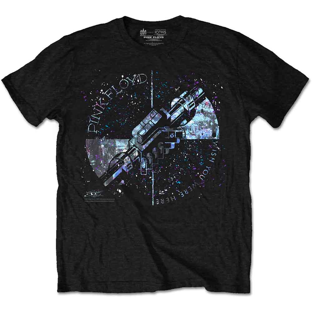 Pink Floyd Machine Greeting Blue Black