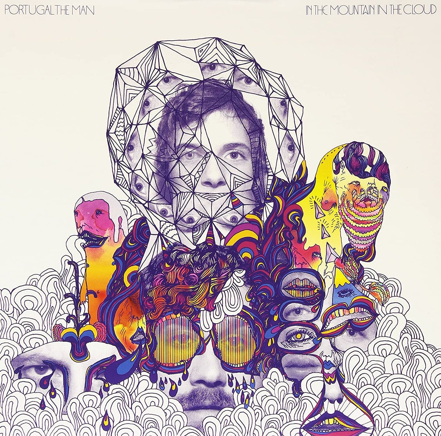 Portugal. The Man In The Mountain In The Cloud