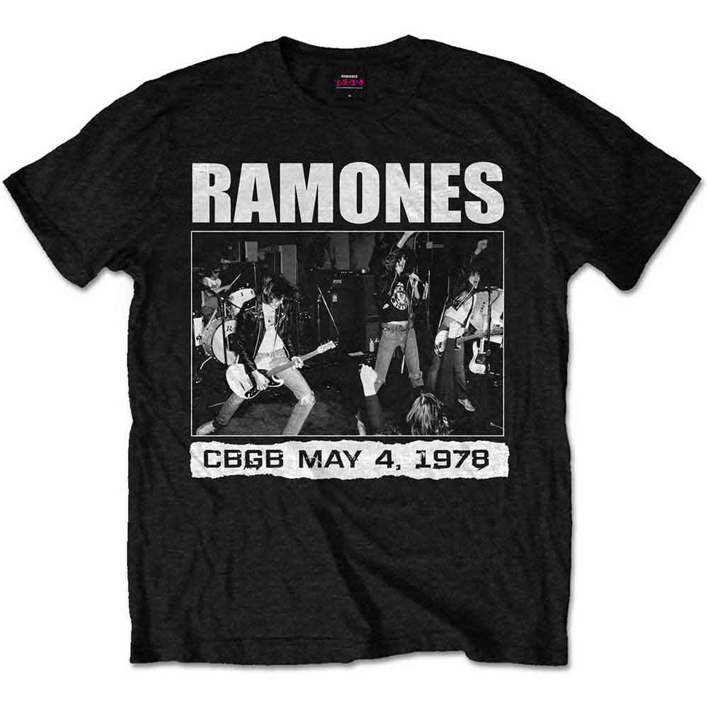 Ramones CBGB 1978 Black
