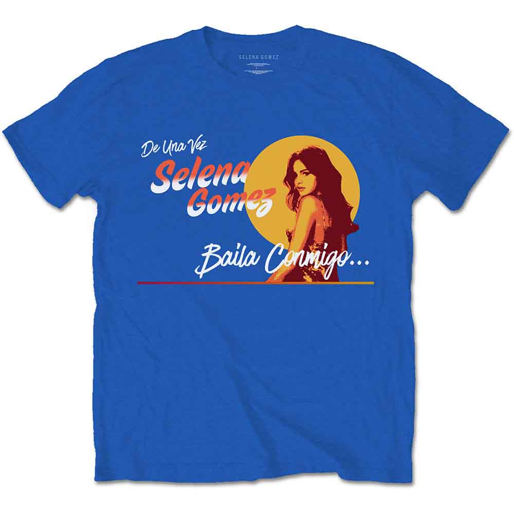 Selena Gomez Mural Blue