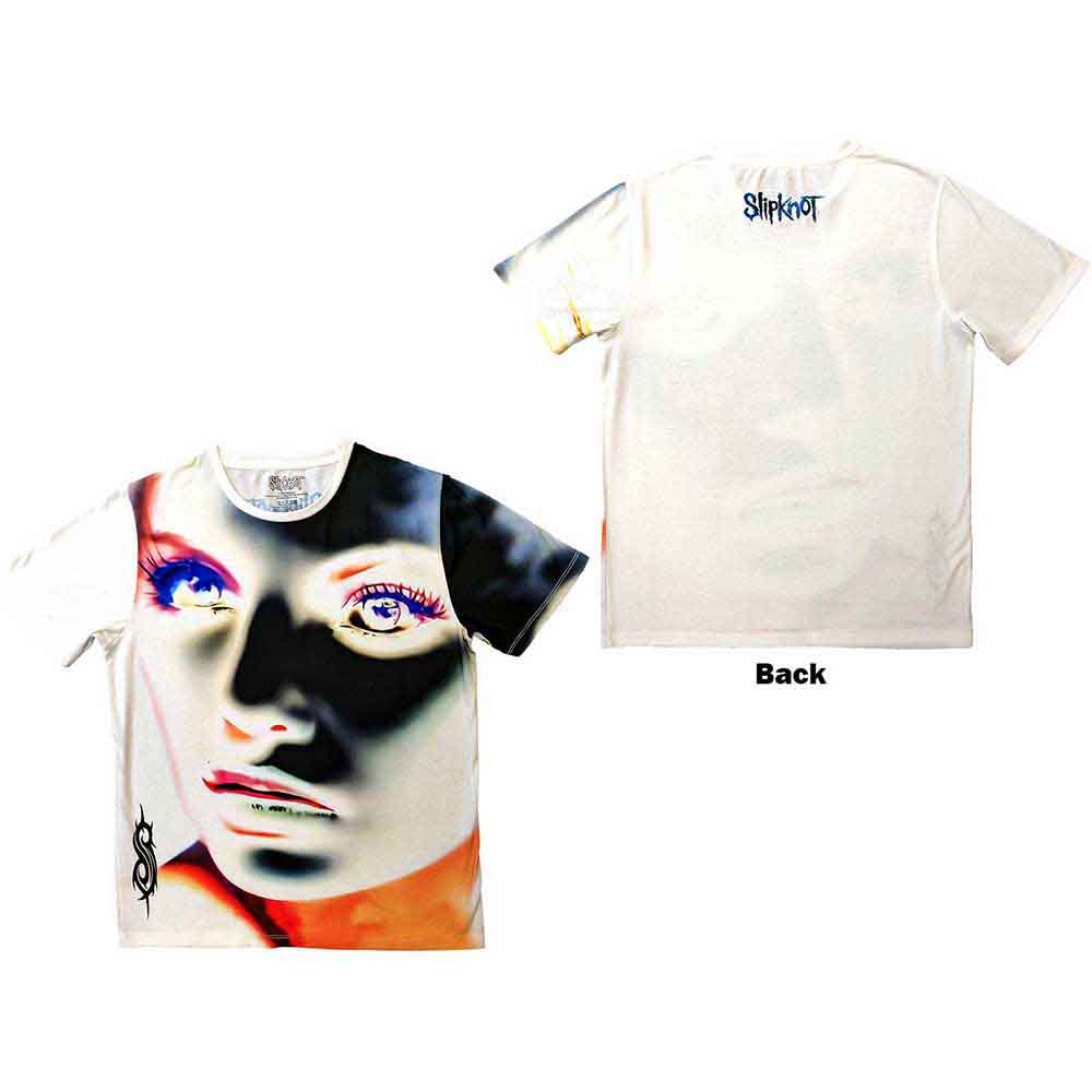Slipknot Adderall Face Inverted White